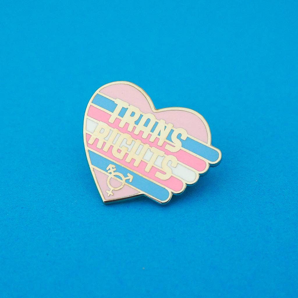 Trans Rights Enamel Pin