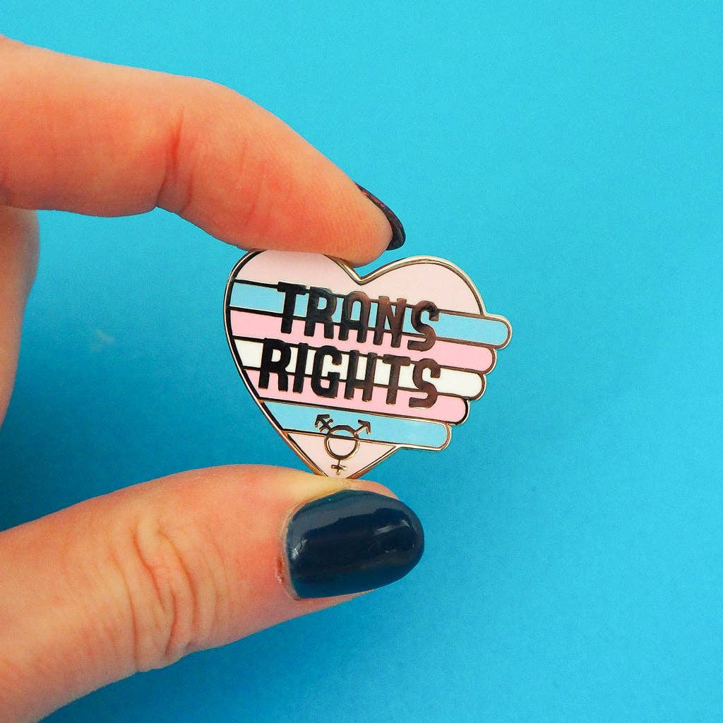 Trans Rights Enamel Pin