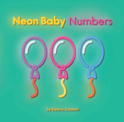 Neon Baby Numbers