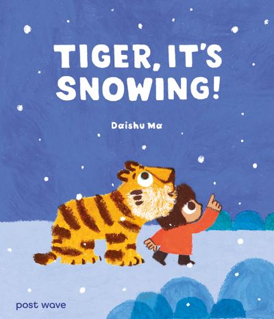 Tiger, it's snowing!