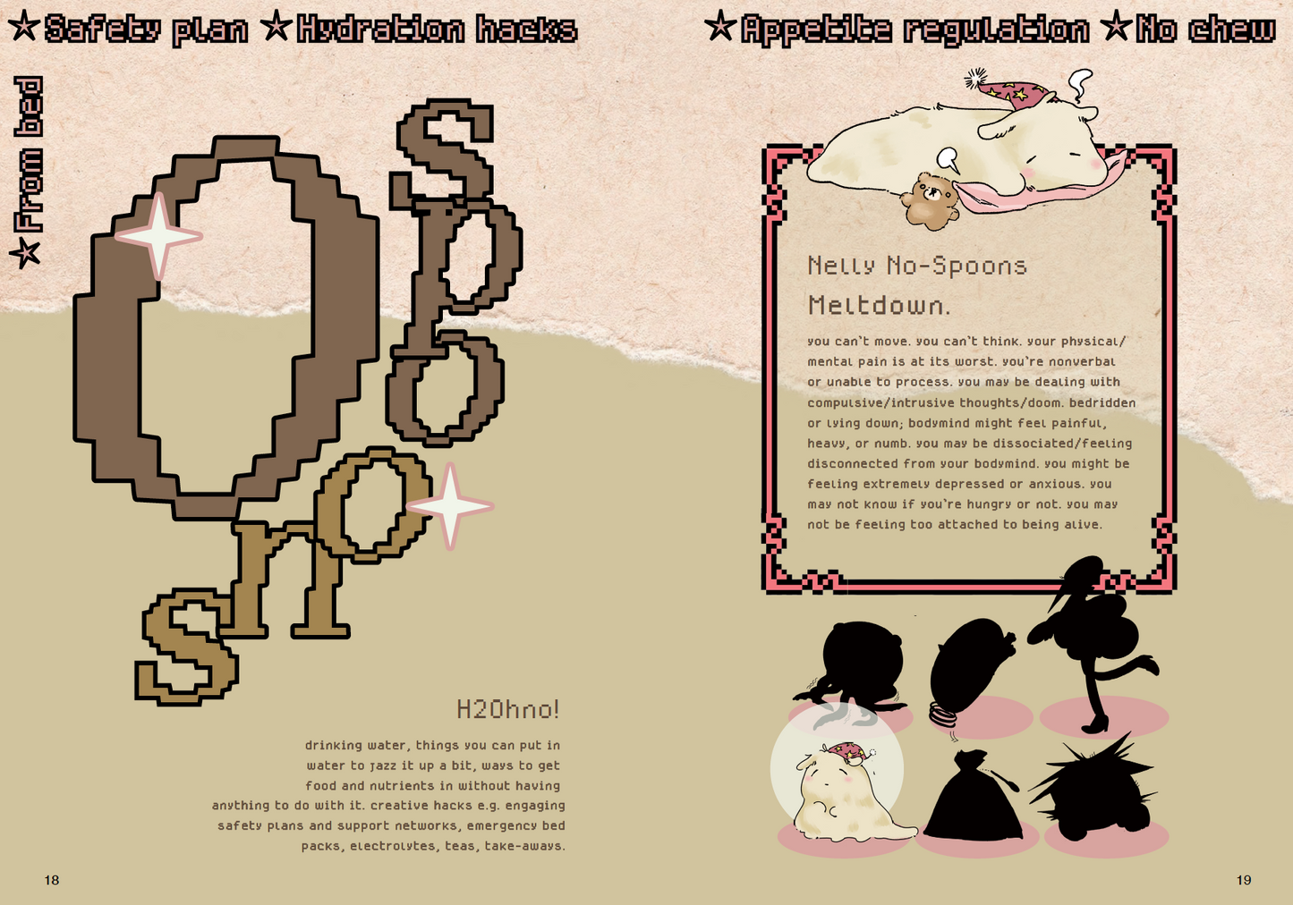 misery meals: a crip community anti-cookbook for when eating and cooking is hard