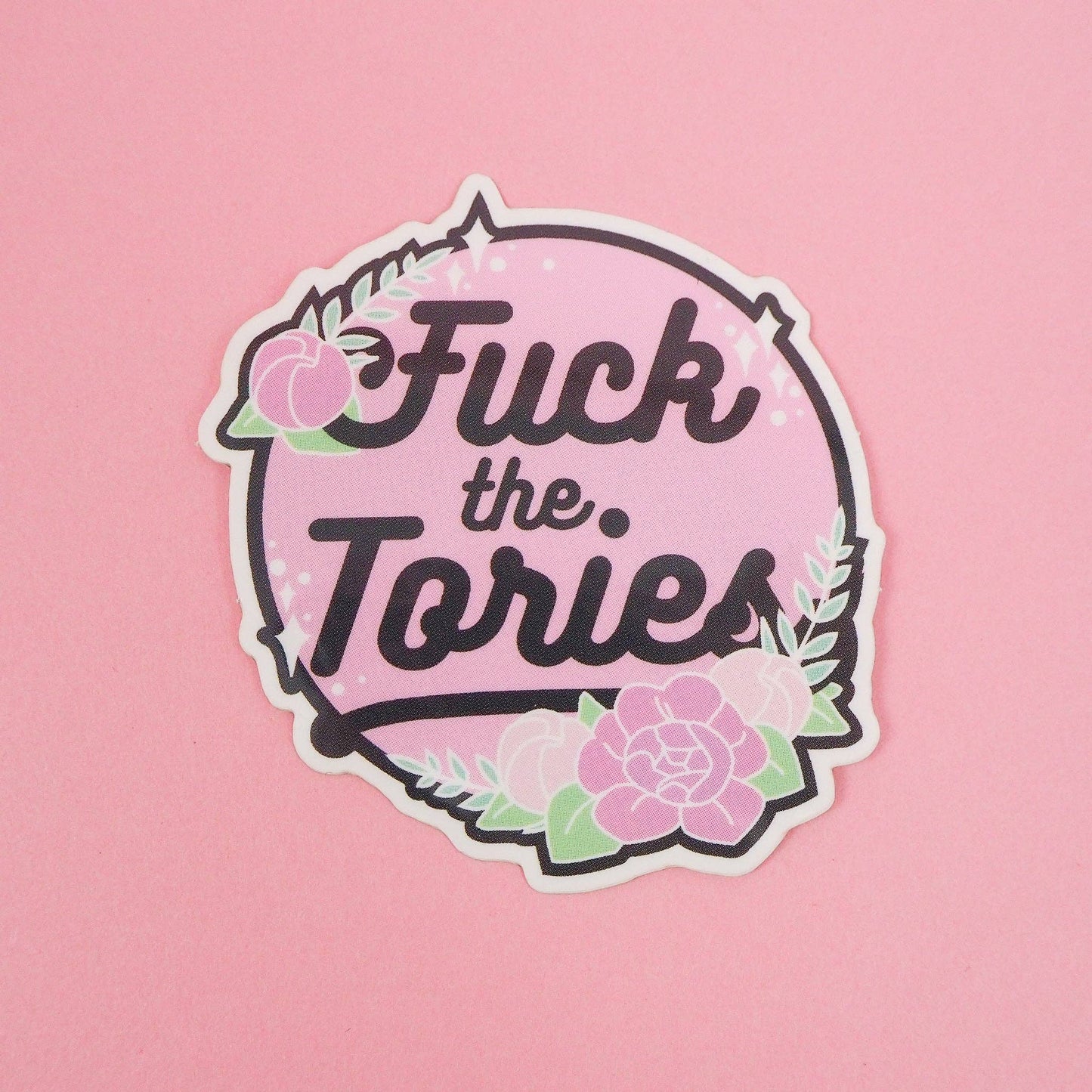 Fuck The Tories Vinyl Sticker