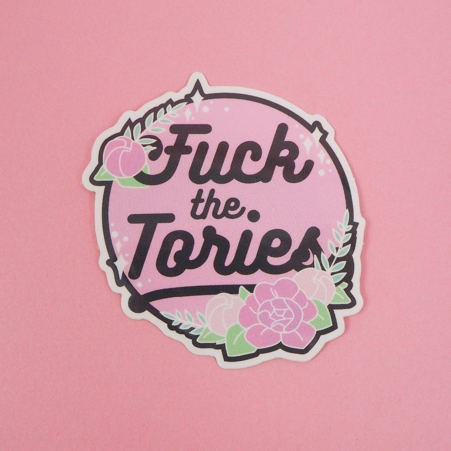 Fuck The Tories Vinyl Sticker